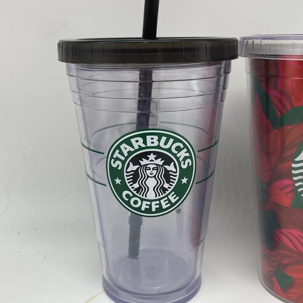 Starbucks Beverage Set of 3 16 Oz Tumblers‎